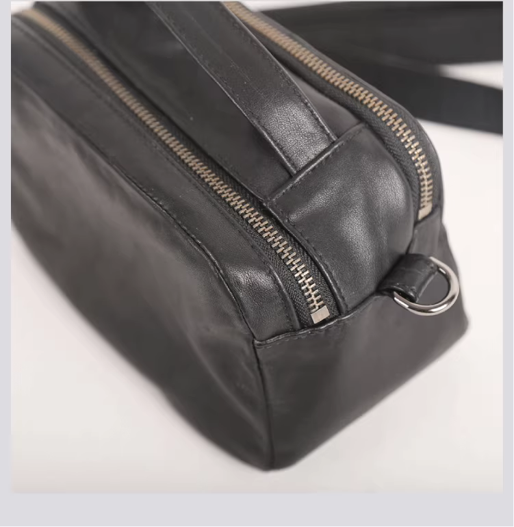 本革ショルダーバッグ／斜めがけハンドバッグ／牛革カジュアルリュック／メンズ・レディース用バッグ